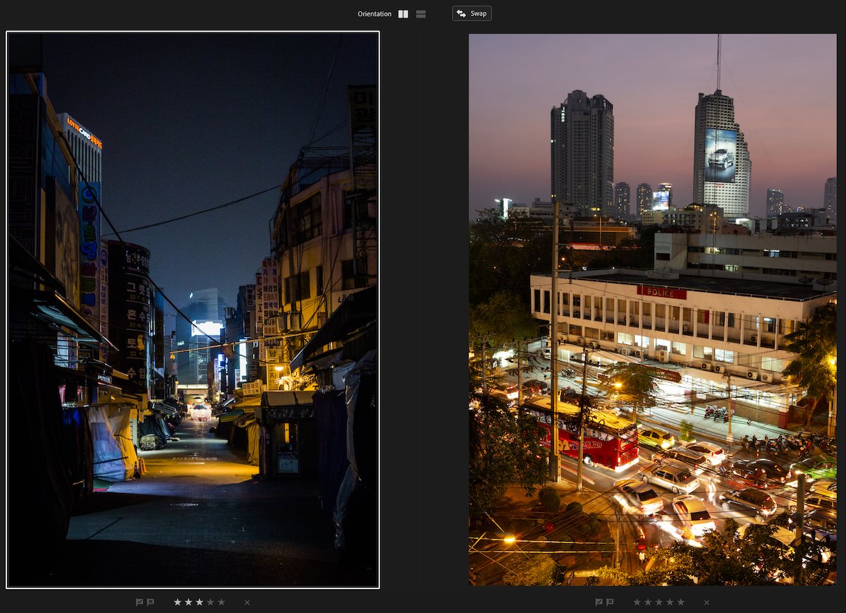 Screenstho of Lightroom CC interface in Reference view
